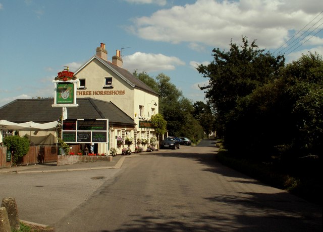 'The Three Horseshoes' inn, West Road, Sawbridgeworth, Herts.
