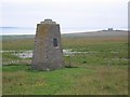 Monument and land to Howan on Egilsay