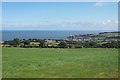 Farmland above Colwyn Bay