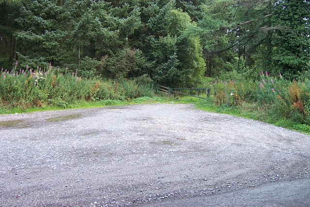 Car Park Area In Coed Bryndansi © Terry Hughes Cc By Sa 2 0 Geograph
