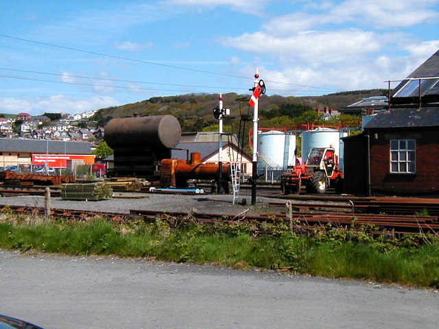 Vale of Rheidol Railway Workshop & Yard , Aberystwyth