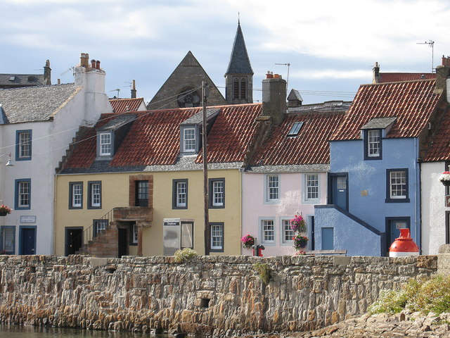 Houses at the Harbour, St Monans