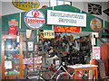 A display at Mouldsworth motor museum