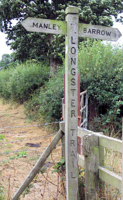 Cheshire CC footpath sign