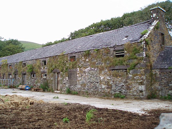 Disused stable building