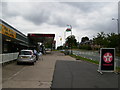 Petrol station and supermarket at Church Stoke