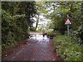 Ford next to the carp fishing lake