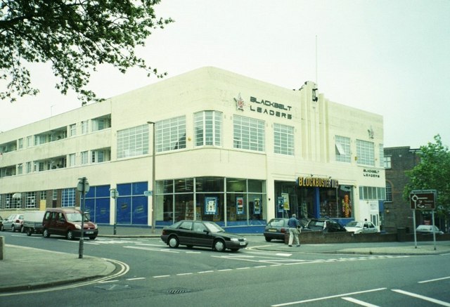 Art Deco building, Stoke Abbott Road / Chapel Road, Worthing