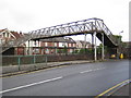 Horley: Railway footbridge