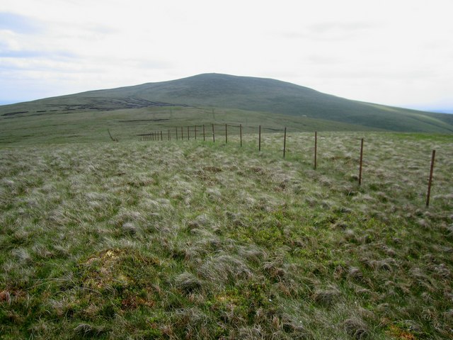 The ridge leading from Penbreck towards Queensberry