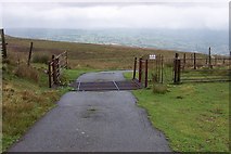 SH7564 : Top Cattle Grid on Llyn Cowlyd Access Road by Terry Hughes