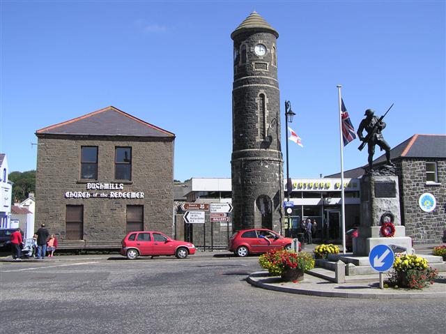 Bushmills town centre