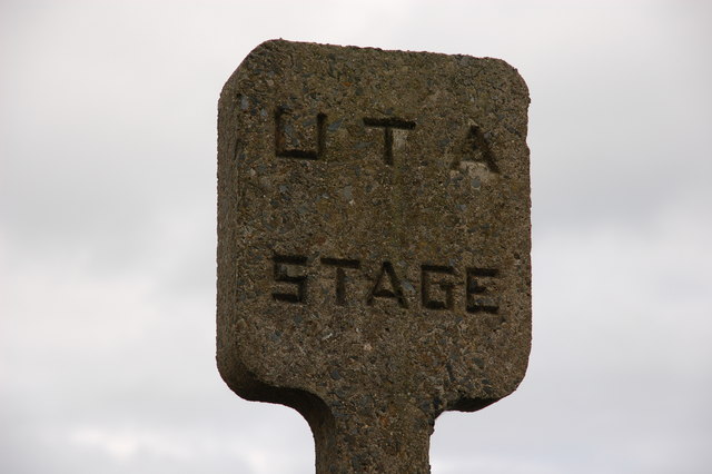 Old UTA bus sign near Millisle © Albert Bridge cc-by-sa/2.0 :: Geograph ...