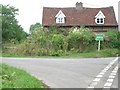 Cottage at the junction of Slade Lane with Low Road