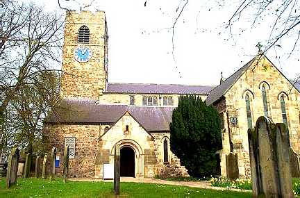 Corbridge, Northumberland, St Andrew's Church