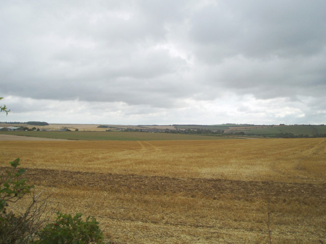 Across fields to Pimperne