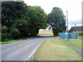 Road junction at Tarrant Hinton