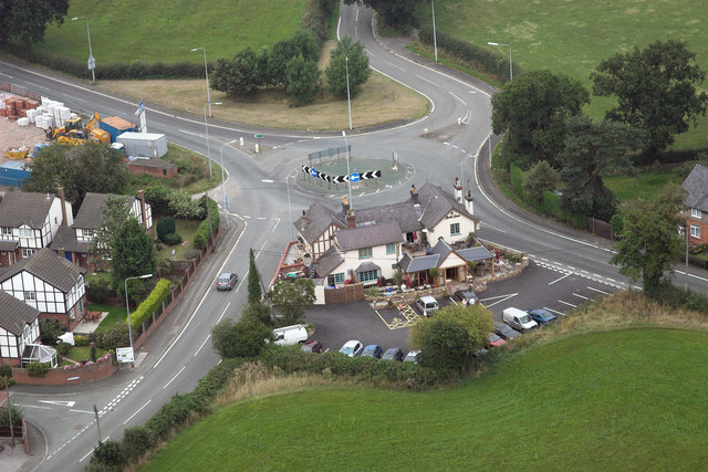 Hampton Heath Roundabout A41