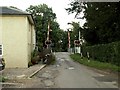 Railway crossing at Wendens Ambo, Essex