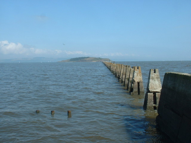 The Causeway line at high tide