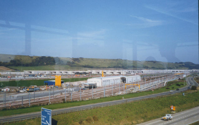 Channel Tunnel terminal