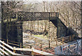 Footbridge over disused railway