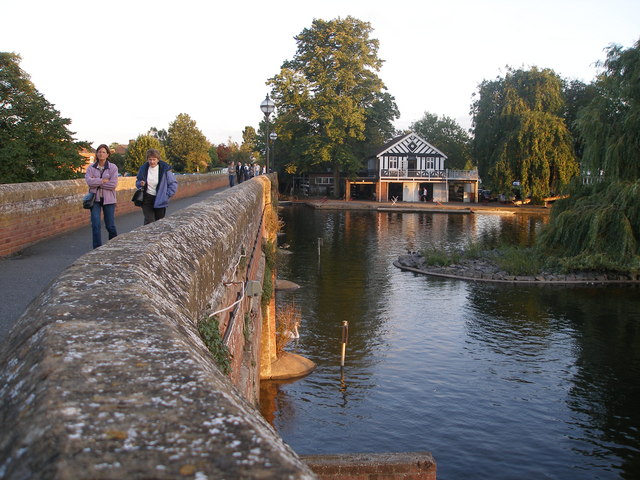 The Tramway Bridge leading to the Boathouse