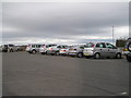 A lot of grey cars at Knott End