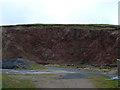 HU3452 : Bixter Quarry, Shetland by peter knudssen