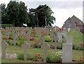 TM2336 : Naval cemetery at Shotley Church by Tim Elliot