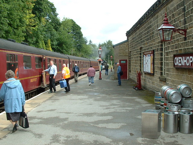 The Platform, Oxenhope Railway Station © Nigel Homer :: Geograph 