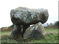 Llech y Drybedd burial chamber, North Pembs.