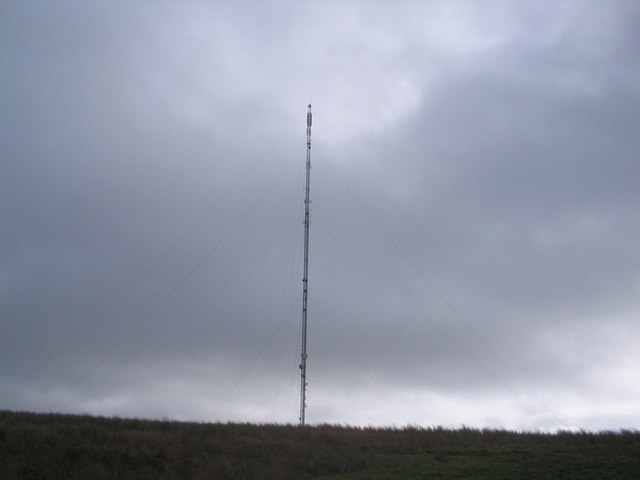 Black Mountain Transmitter Mast.