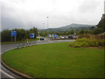 O2519 : Roundabout near Bray by Margaret Clough