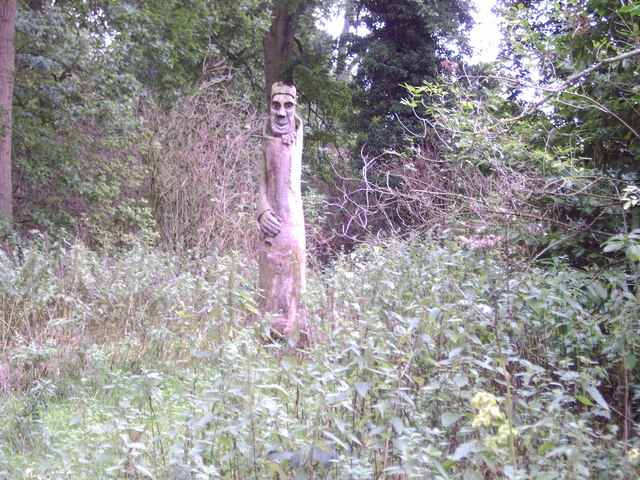 Felled tree Carving