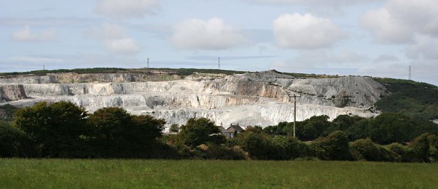 Fraddon Down, Cornwall - area information, map, walks and more