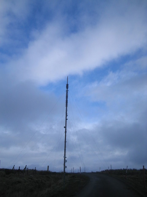 The mighty Divis Television & Radio Transmitter Mast.