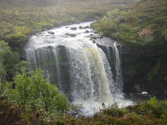 Abhainn Braigh Horrisdale Waterfall
