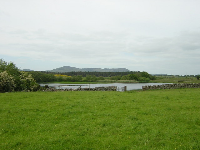 Loch Mackie with Bengairn Hills behind
