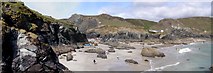 SW6813 : Kynance Cove at low tide by Jim Champion