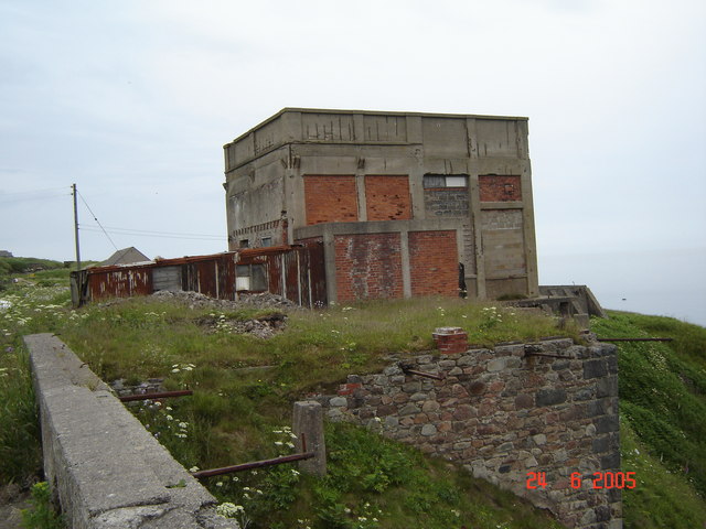 The former Cove Fish Manure and Oil Company building