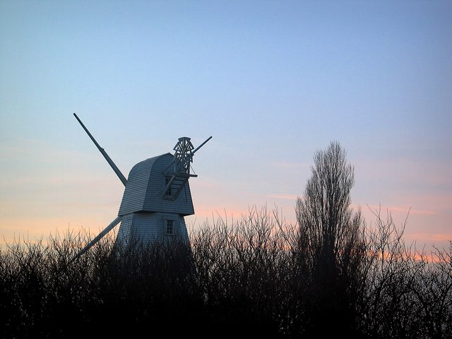 Rye Windmill at Dusk