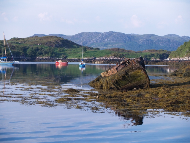 Boats, Badachro © Chris Eilbeck cc-by-sa/2.0 :: Geograph Britain and ...