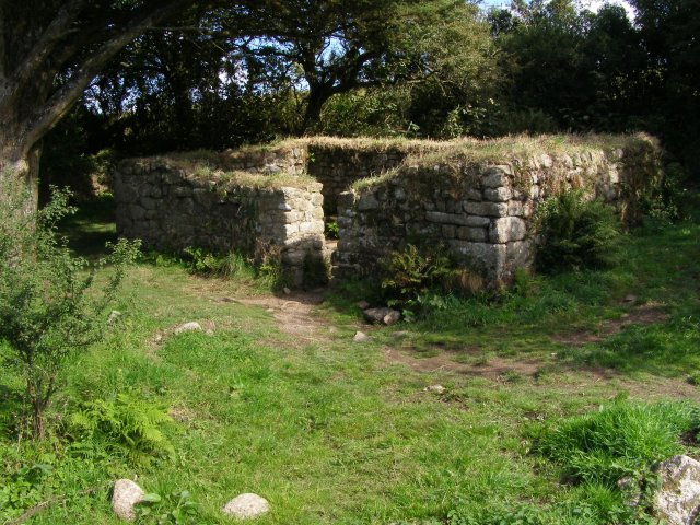 Remains of Madron Well Chapel