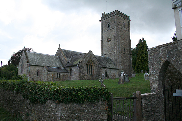 Membury: church dedicated to St John the Baptist