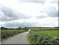 View West Along The Pen-Cefn Road