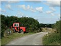 Farm track, Kerthen Wood Farm