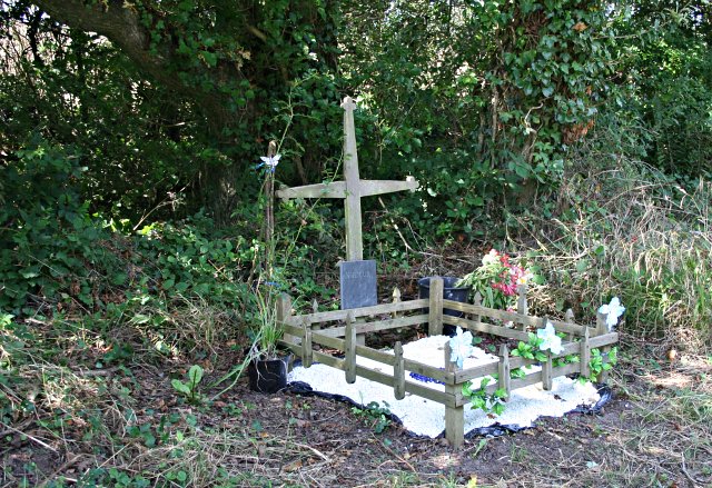 Roadside Shrine by the old A39