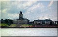 SJ3291 : Wallasey Town Hall and Seacombe Promenade by Stephen Nunney