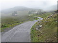 Southern Upland Way on road towards Dalgonar